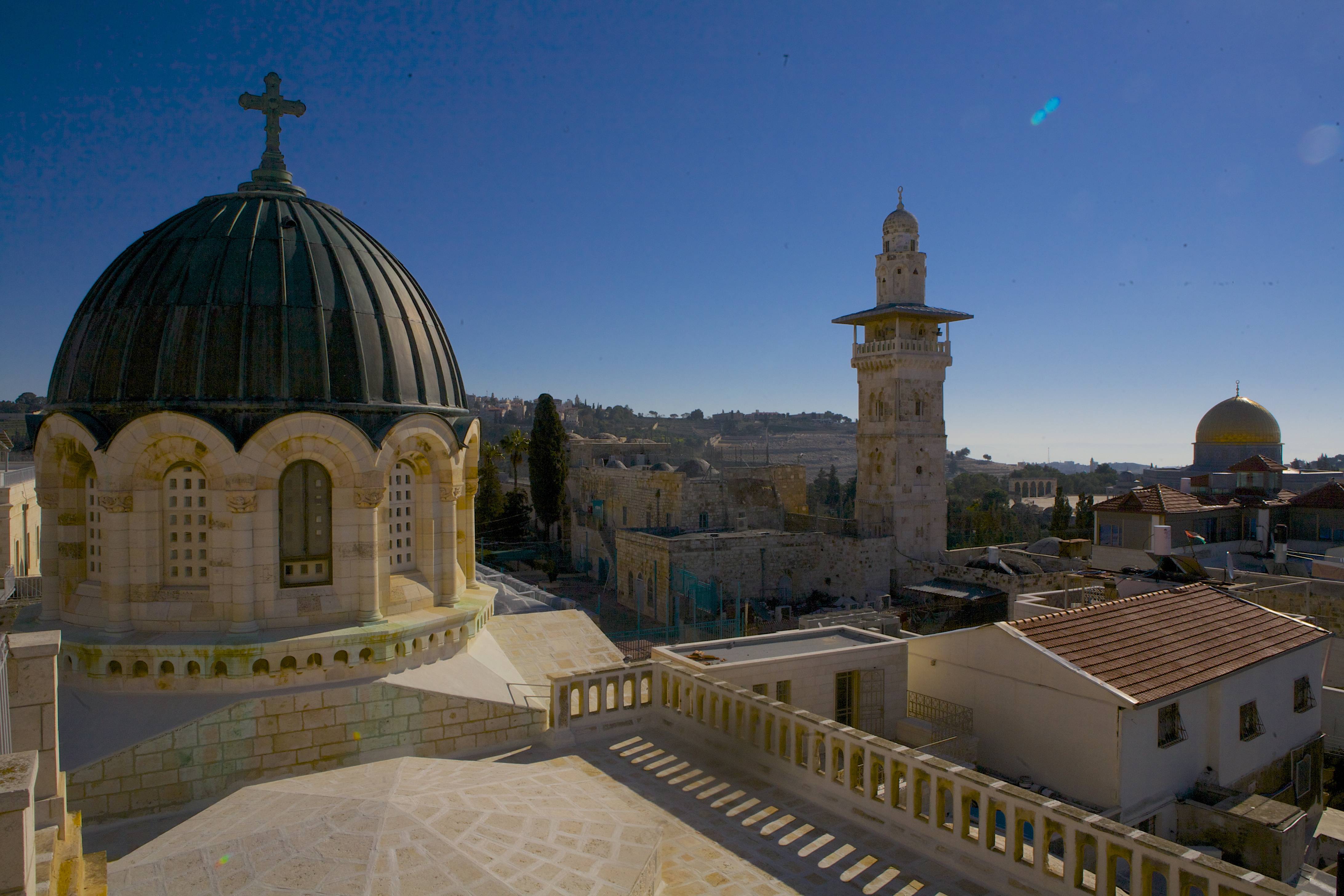 Du sommet de la terrasse